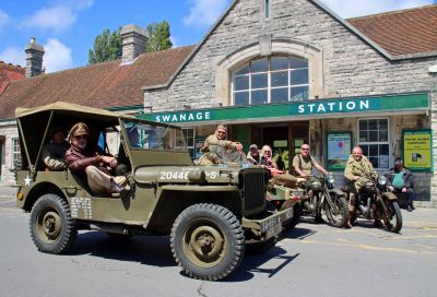 D Day anniversary at Swanage Station