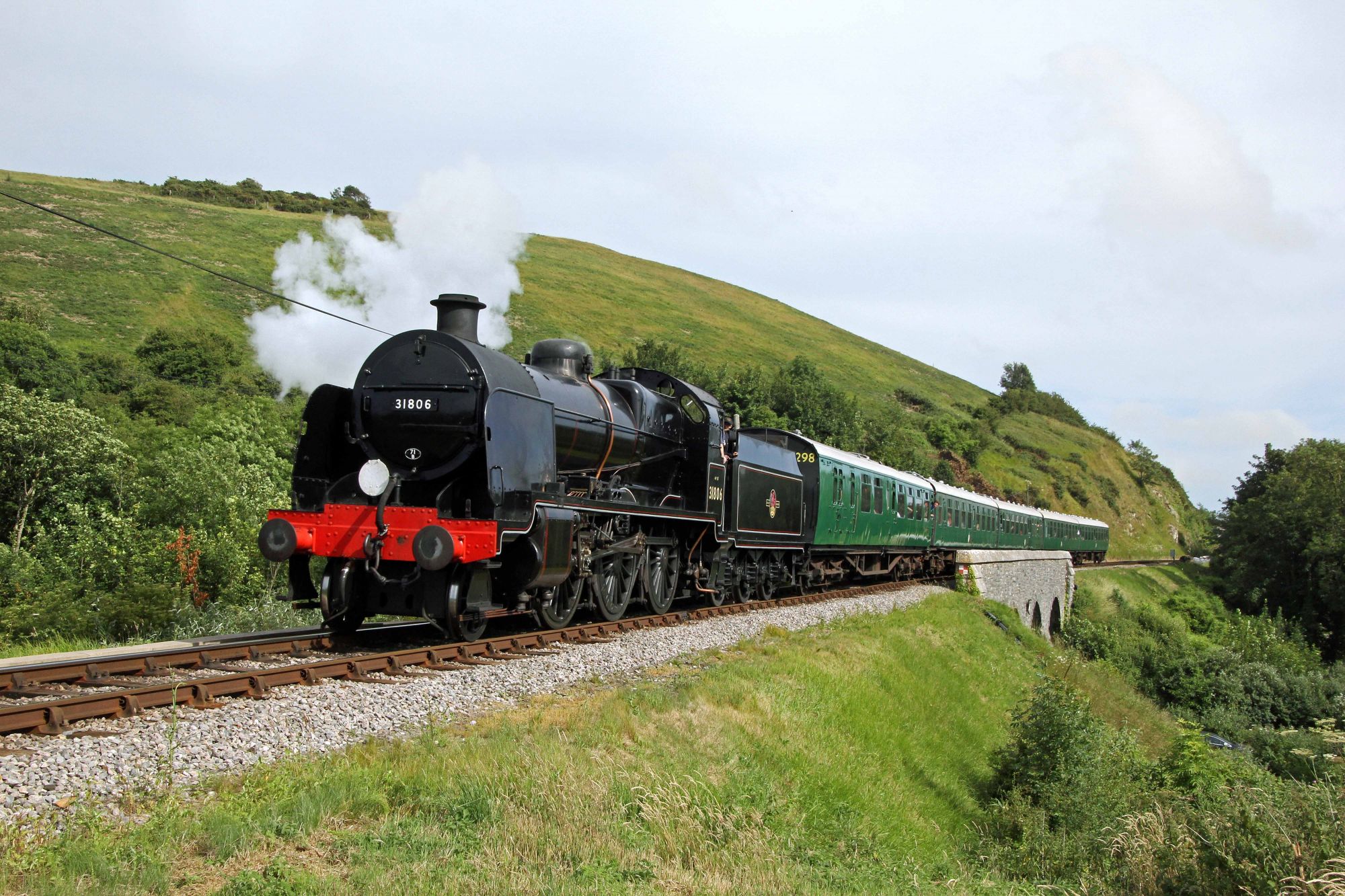 STEAM TRAINS TO RESUME AND NORDEN STATION TO REOPEN