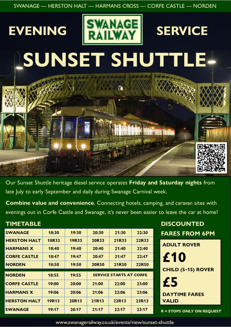 Sunset Shuttle Poster